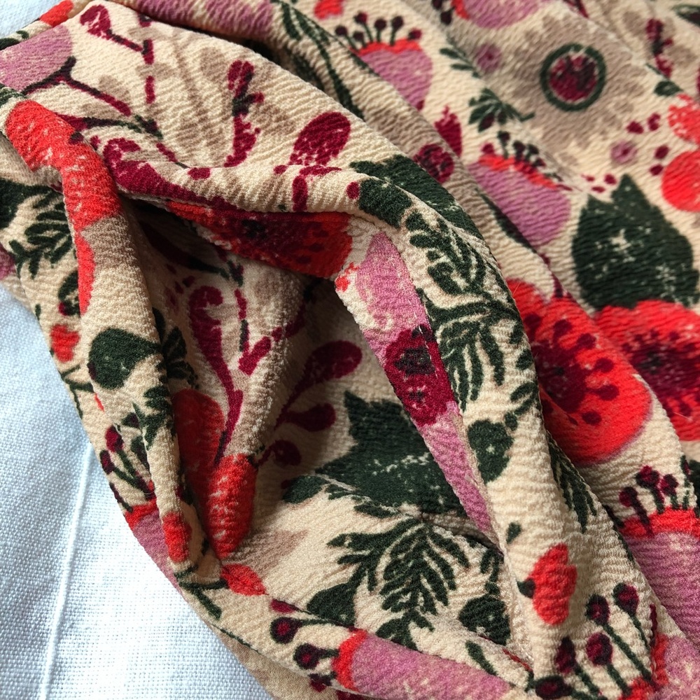 LuLaRoe Amelia L RARE HTF floral fit & flare BNWOT - Picture 7 of 8
